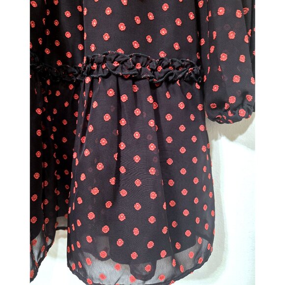 The Fifth Label Ruffle Lace-Up Mini Dress – size XS - Picture 5 of 8